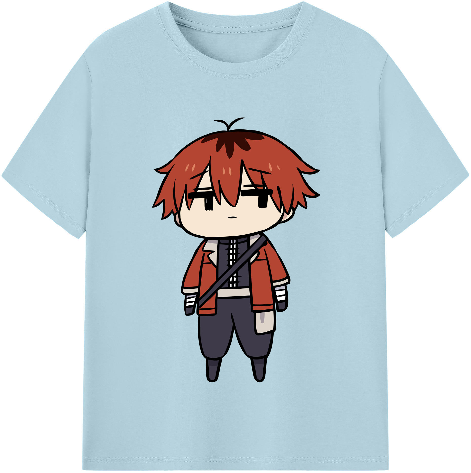（画像用） 葬送のフリーレン Frieren 綿100％半袖Tシャツ（フロントプリント）